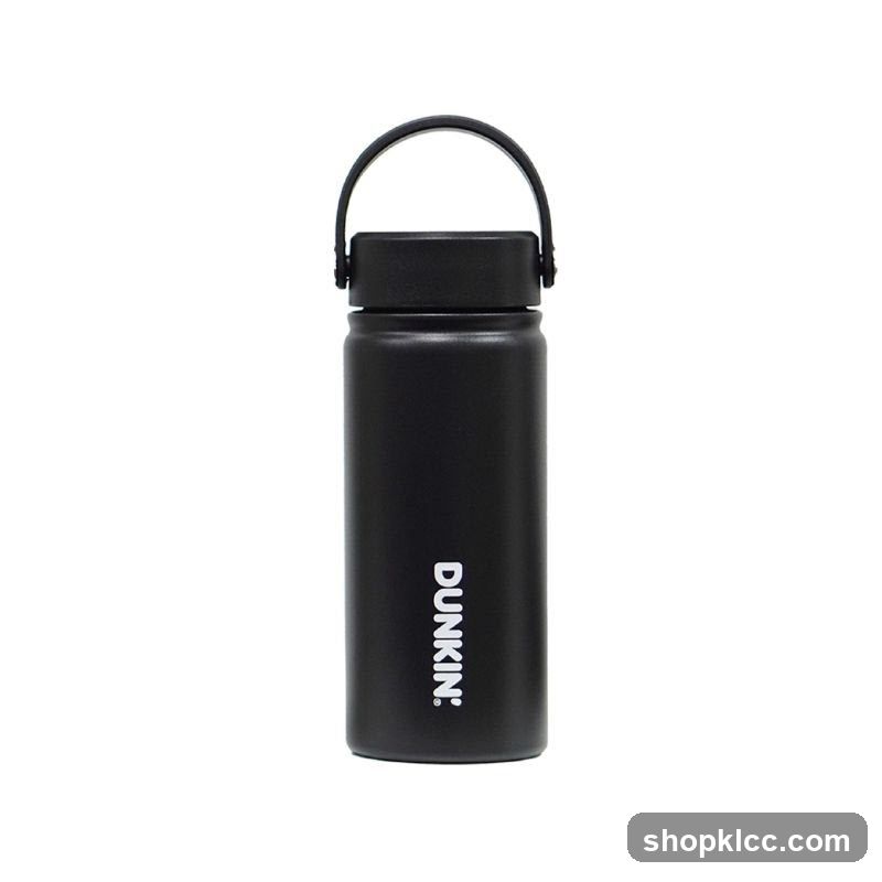Black Dunkin' Tumbler
