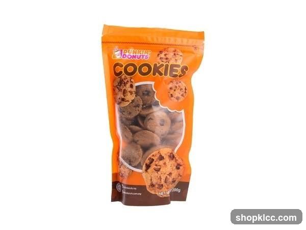 Dunkin' Donuts Cookies Packaging
