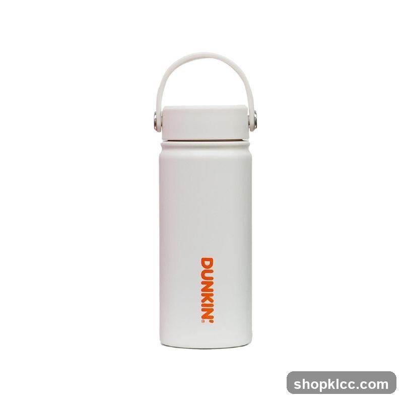 White Dunkin' Tumbler