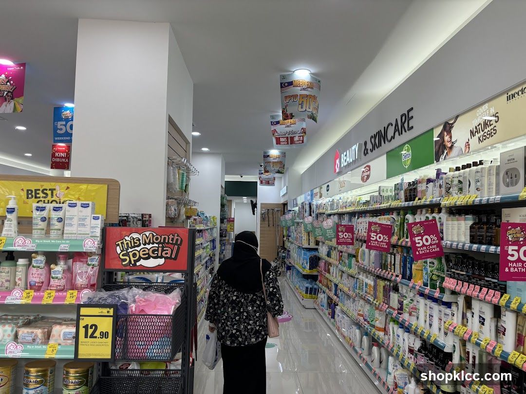 Health and Beauty Store Aisle