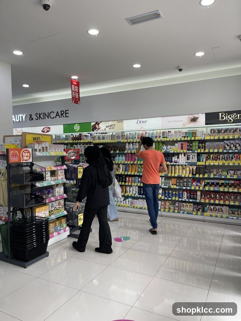 Beauty and Skincare Aisle