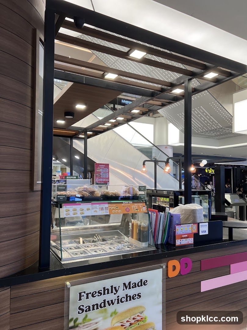 Dunkin' Donuts Counter