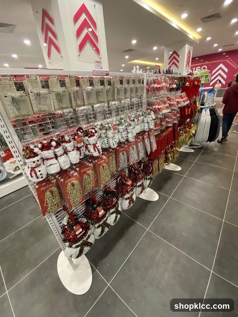 Christmas Decorations Display