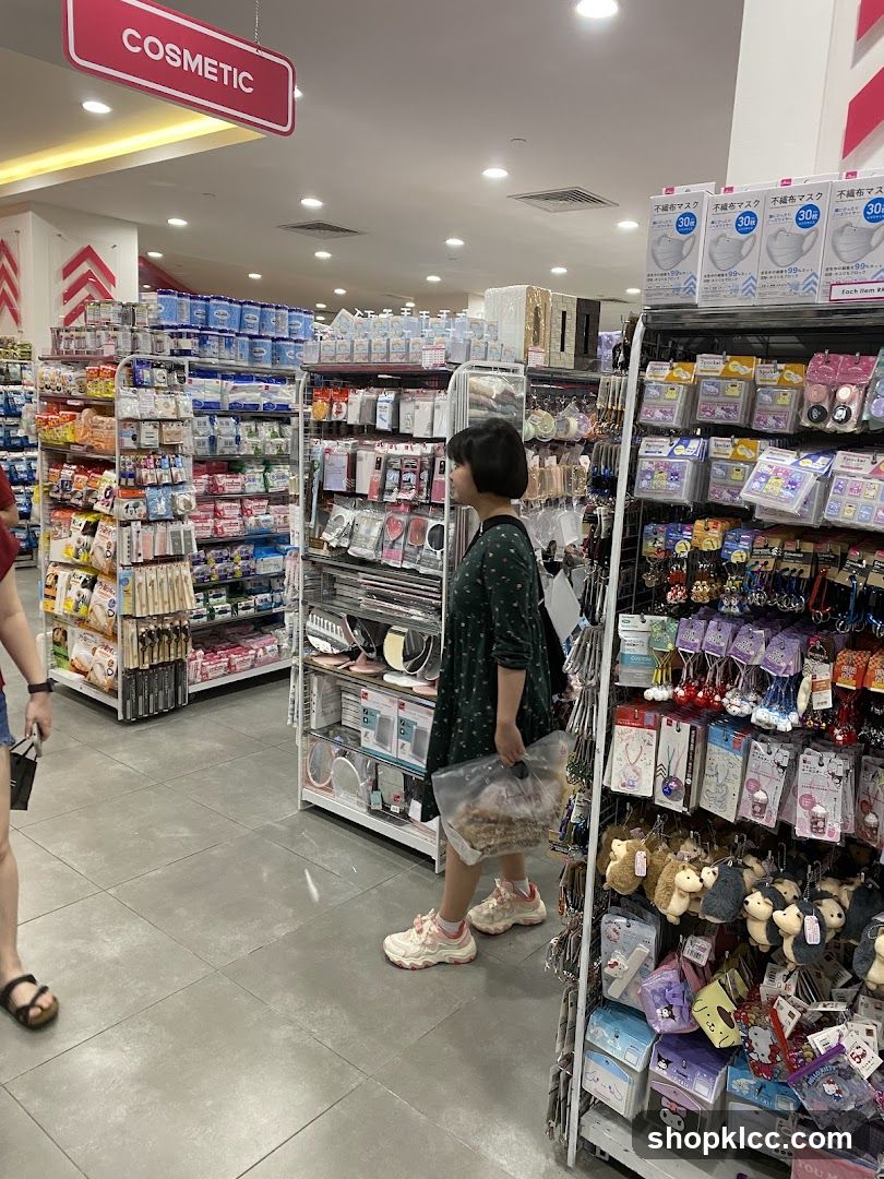 Cosmetic Section in a Store