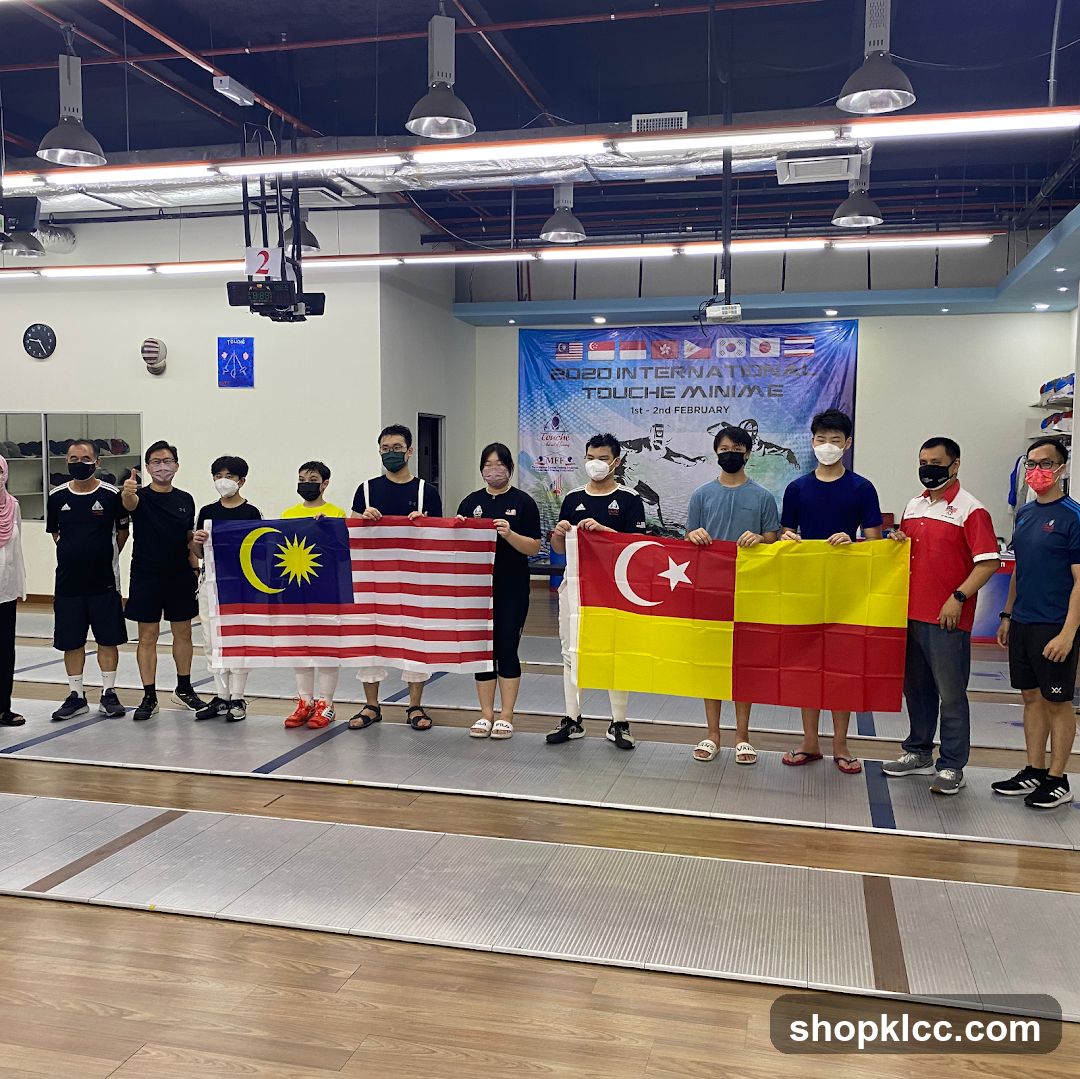 Fencing Competition Participants