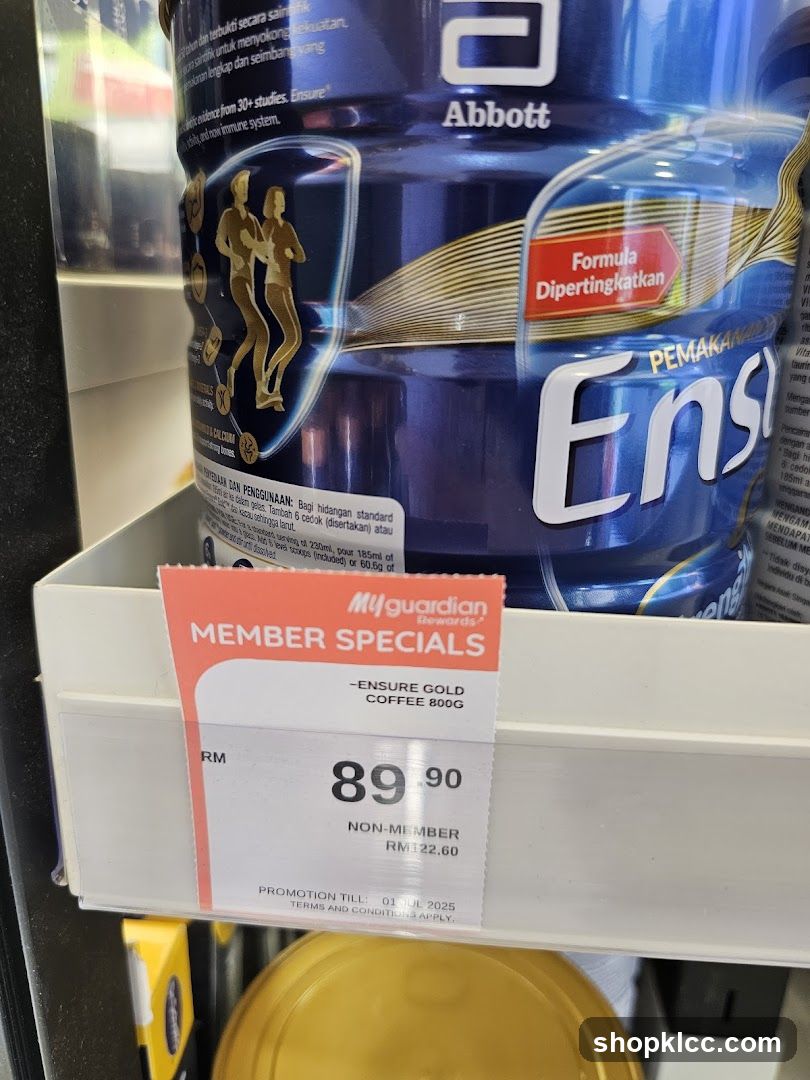 Ensure Gold Coffee Promotion