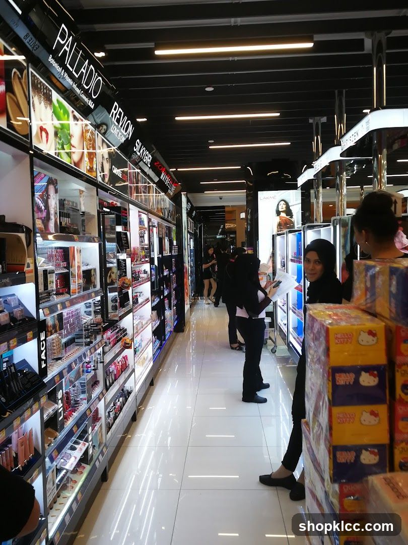 Cosmetics Store Aisle