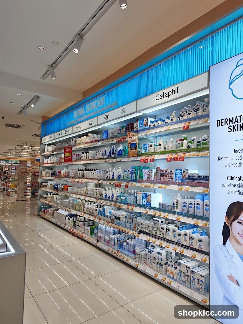 Derma Skincare Aisle