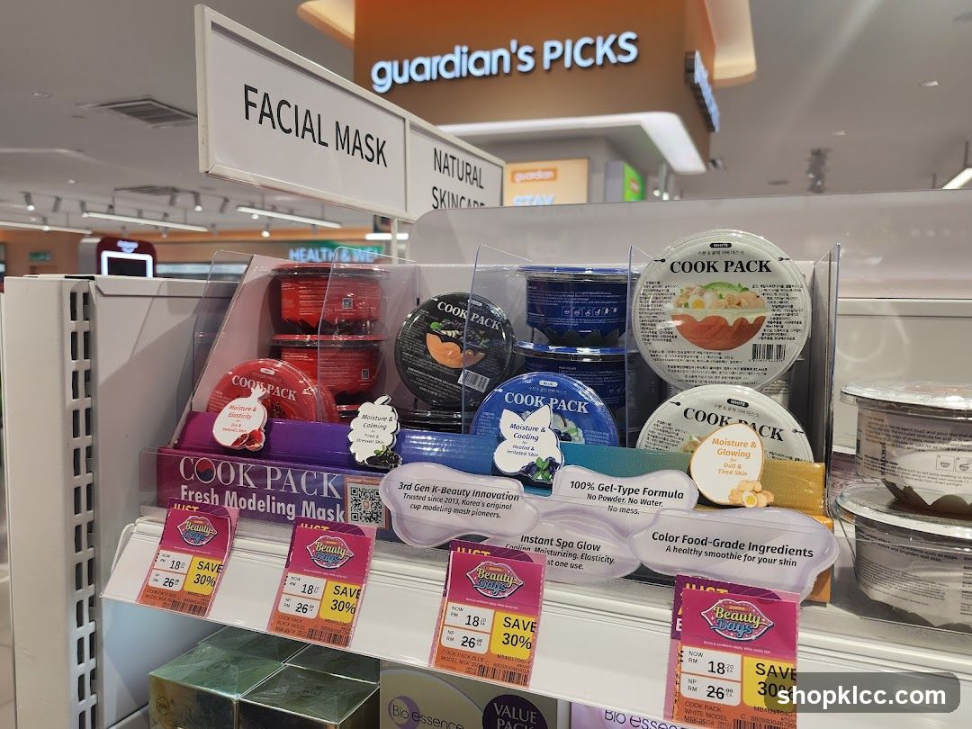 Facial Masks Display