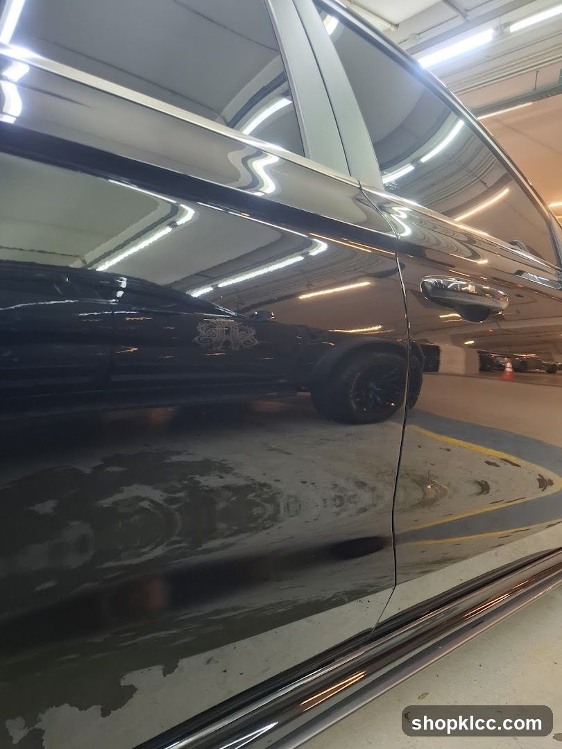 Car Door Reflection