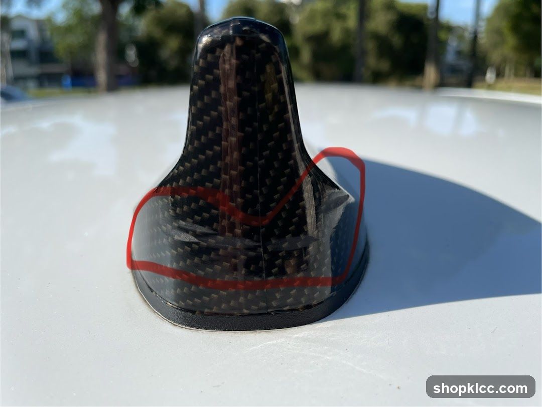 Carbon Fiber Shark Fin Antenna