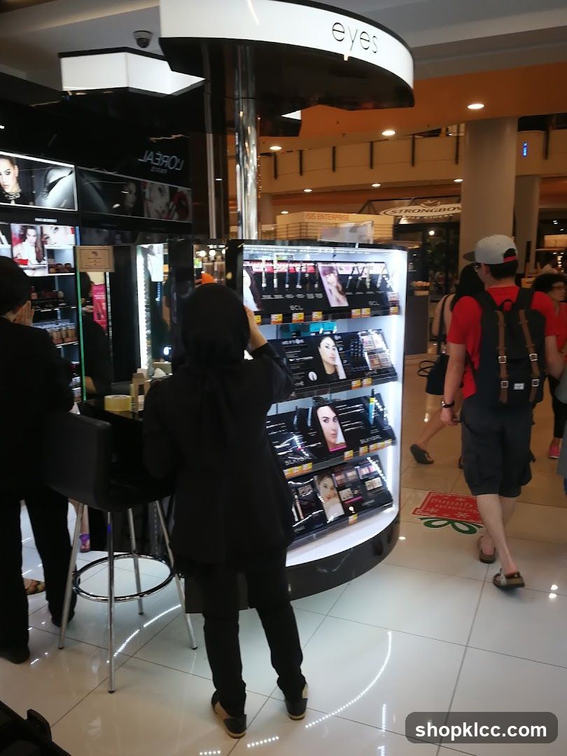 Cosmetics display