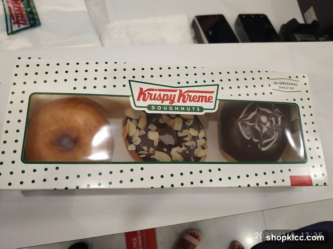 Krispy Kreme Doughnuts Box