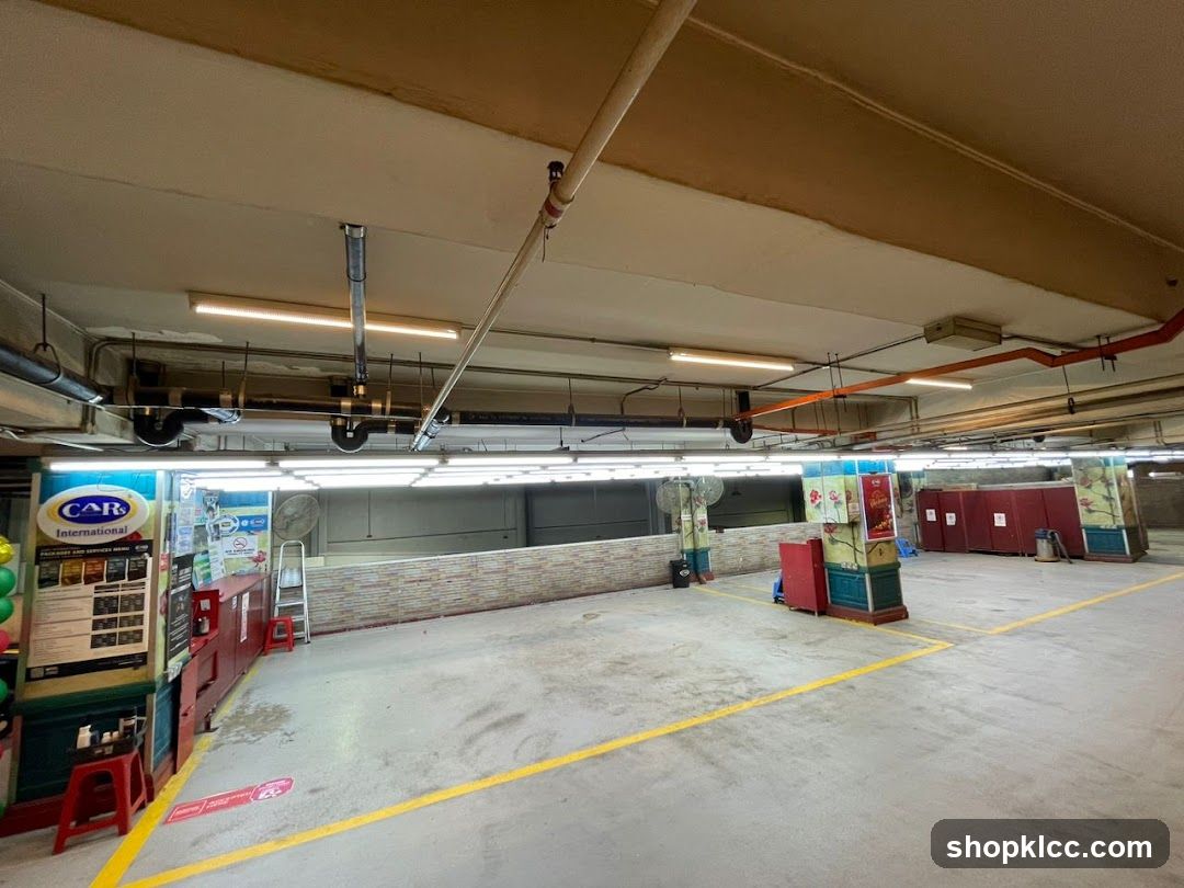 Car Wash Service Area