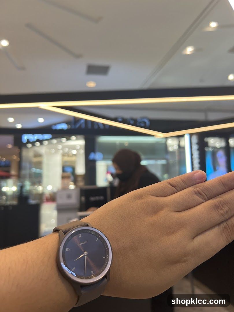Garmin Watch on Wrist