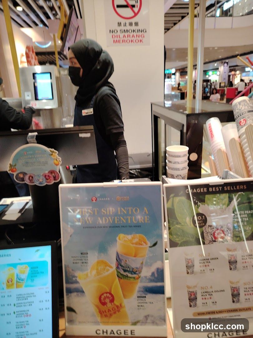 Chagee Drink Menu and Promotion