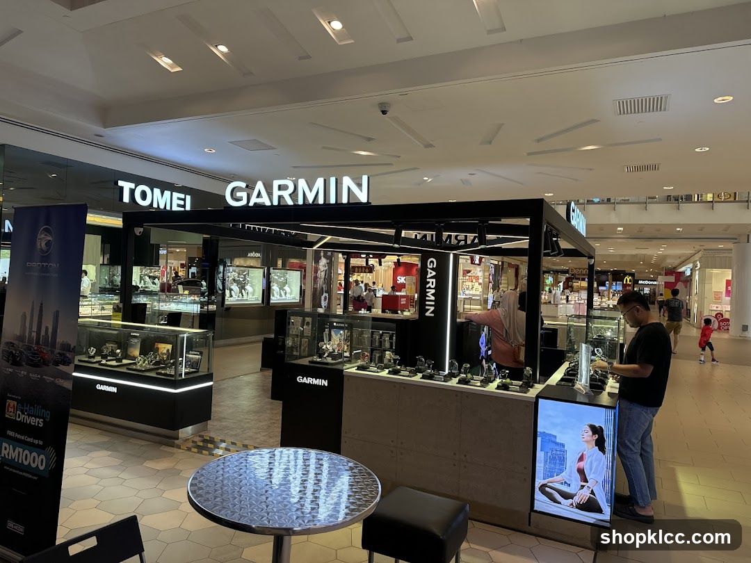 Garmin and Tomei Store
