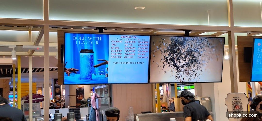 Brewing Tea Menu