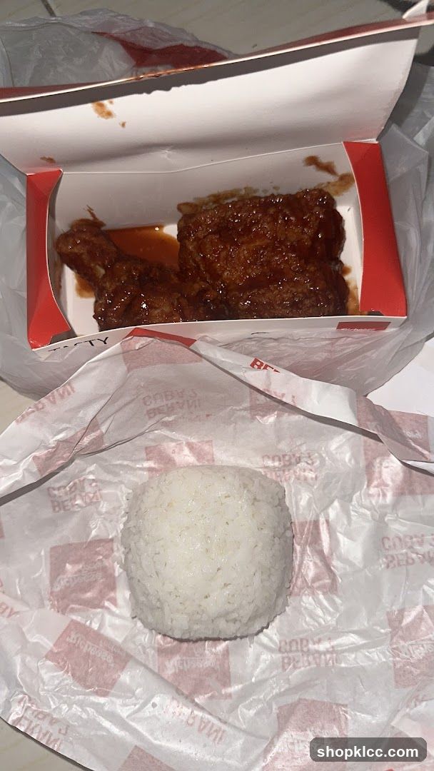 Fried Chicken and Rice