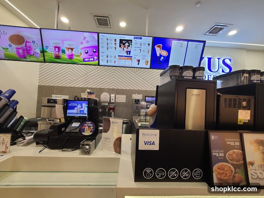 ZUS Coffee Counter