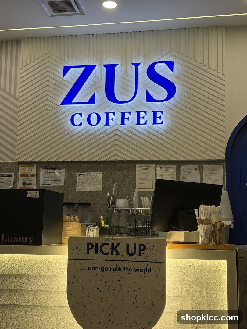 ZUS Coffee Counter