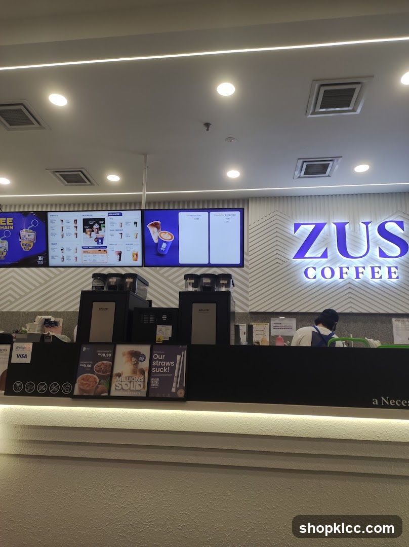 ZUS Coffee Counter