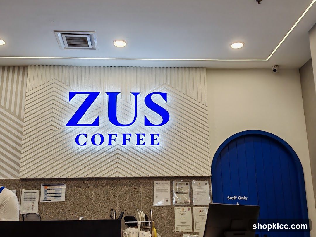 ZUS Coffee Interior