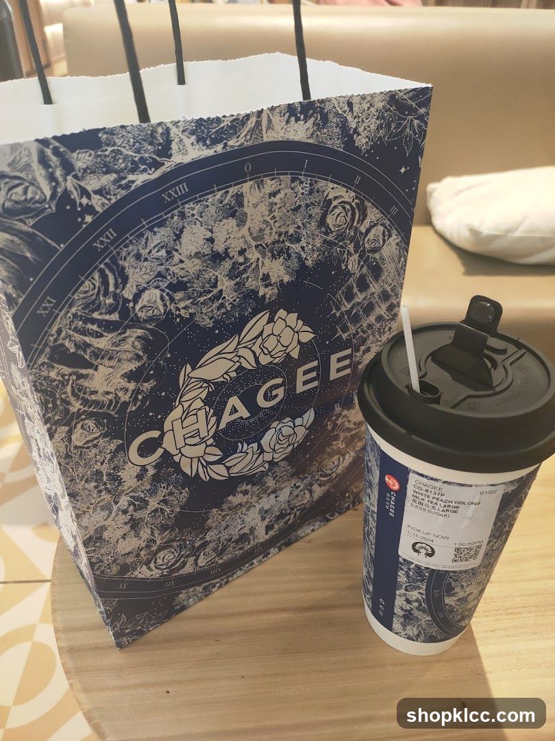 Beverage and Shopping Bag