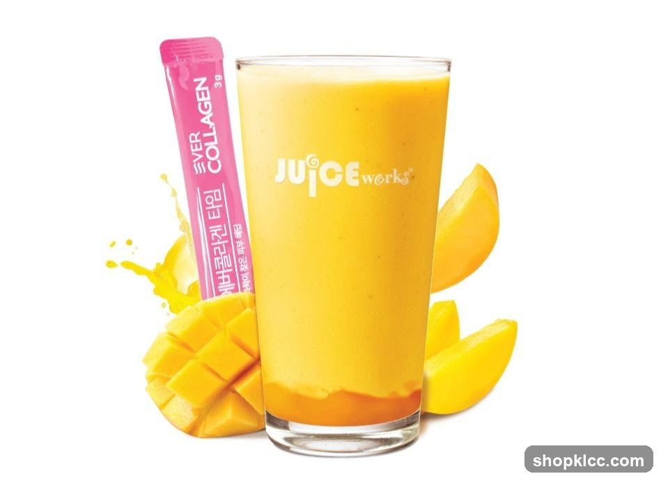 Juice Works Mango Smoothie with Collagen