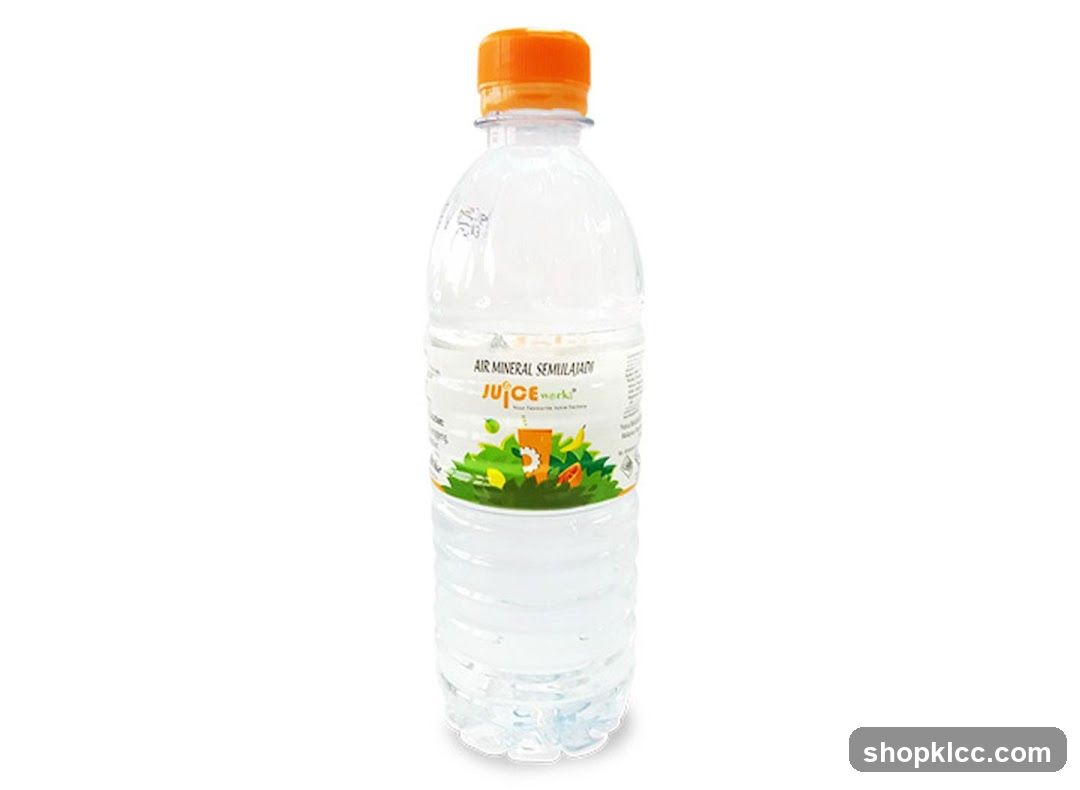 Bottle of Juice Works Mineral Water