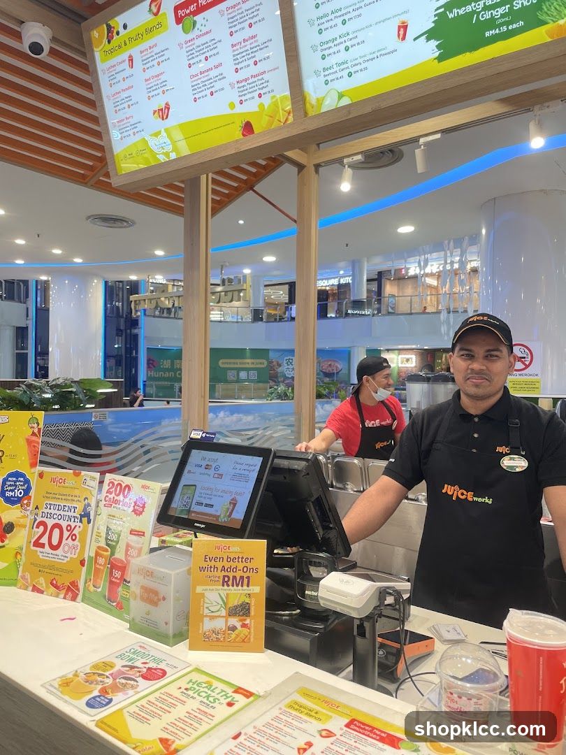 Juice Works Counter