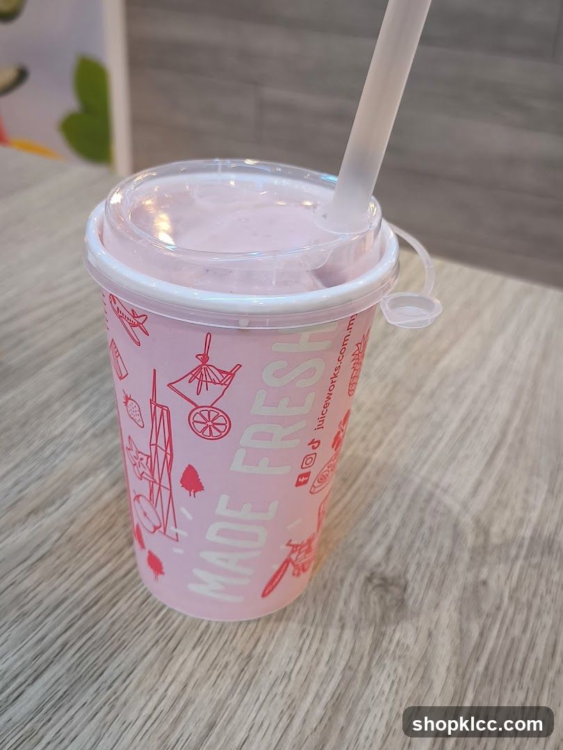 Pink Drink in Branded Cup