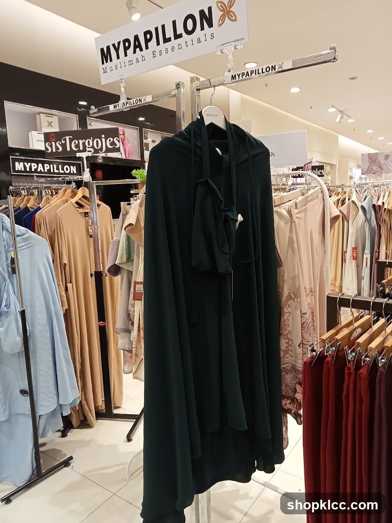 Muslimah Essentials Clothing Display