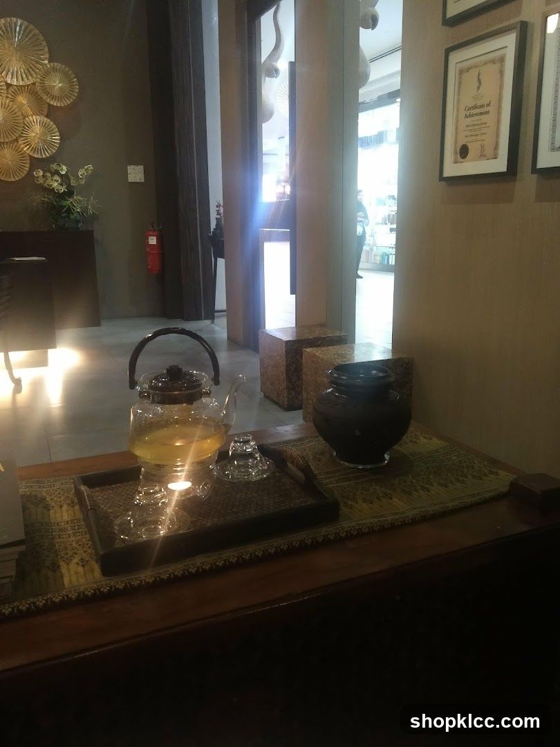 Spa Reception Area