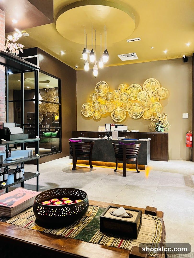 Spa Reception Area
