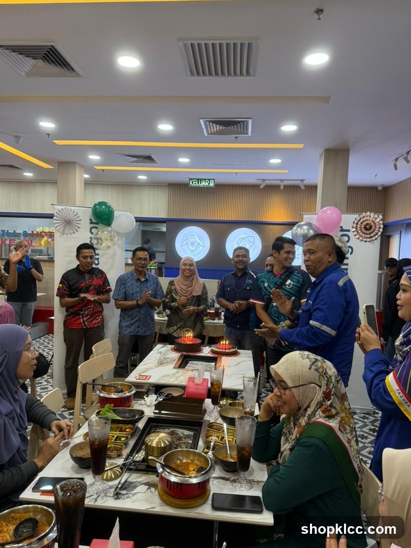 Birthday Celebration at a Restaurant