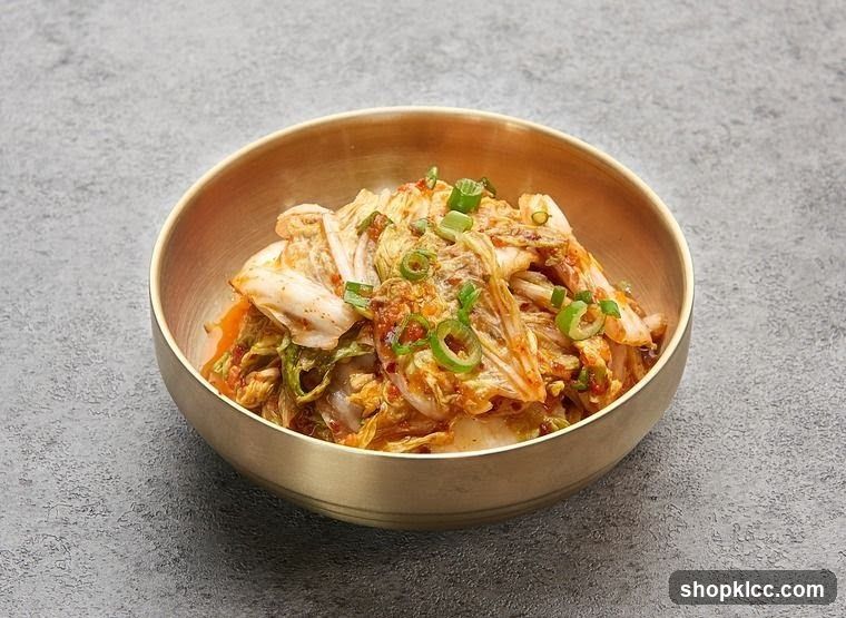 Kimchi in a Bowl
