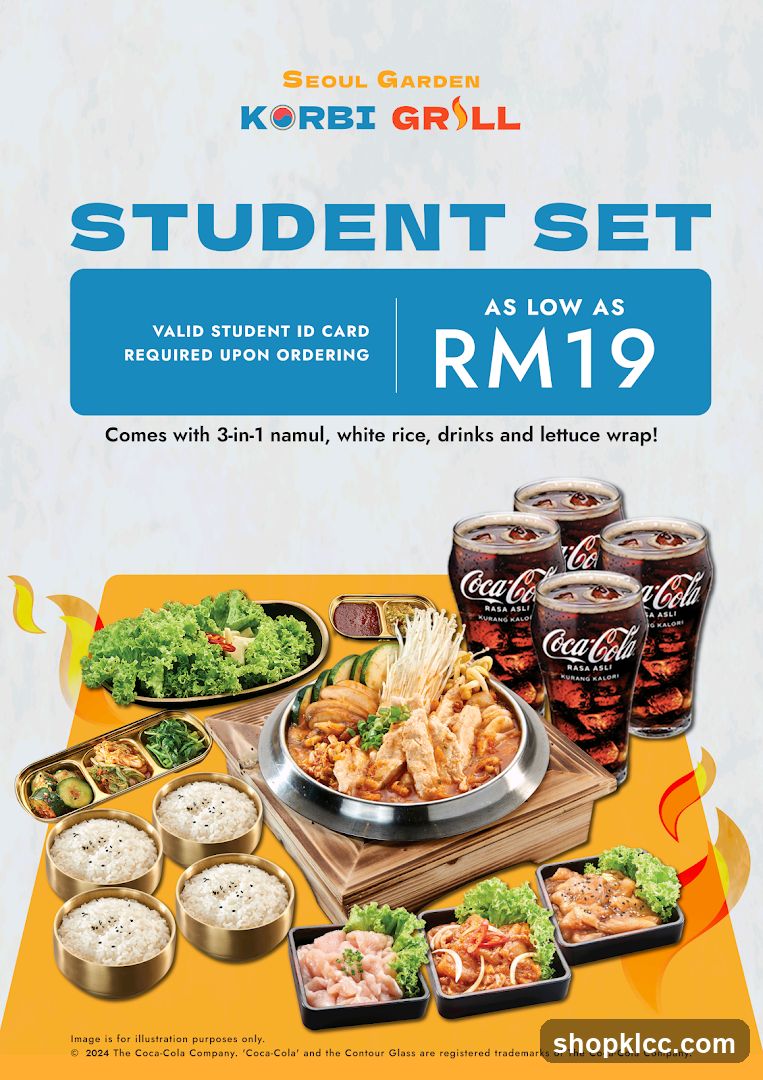 Seoul Garden Korbi Grill Student Set