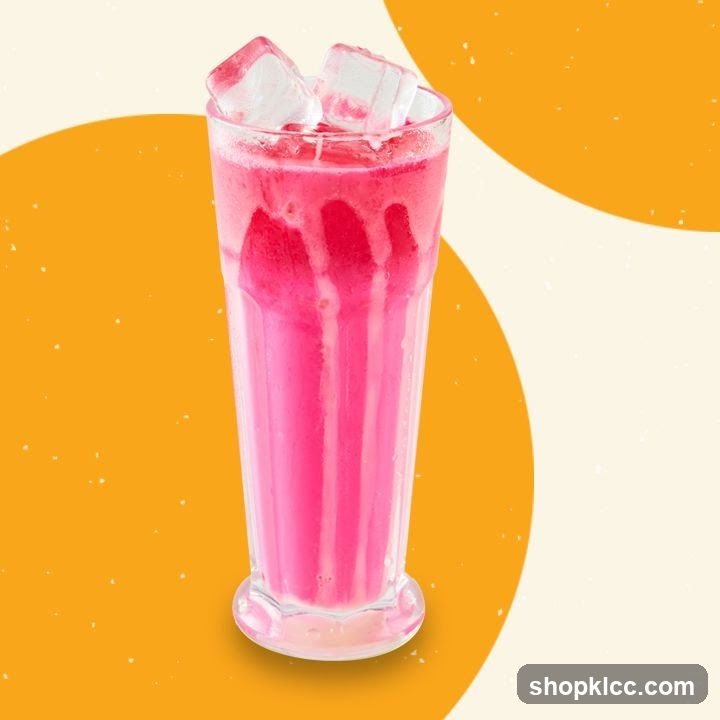 Pink Drink with Ice