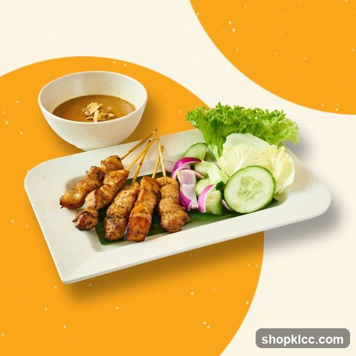 Chicken Satay with Peanut Sauce