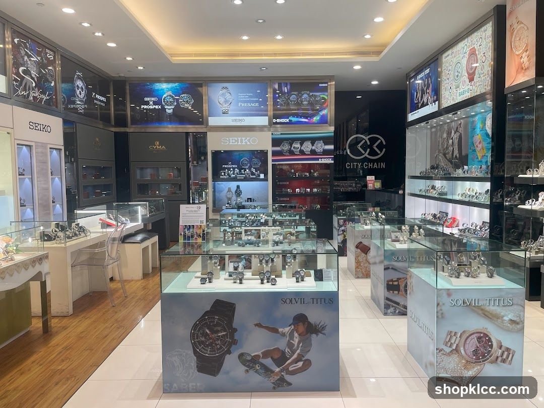 Watch Store Interior