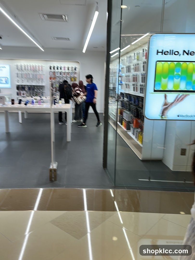 Electronics Store Interior