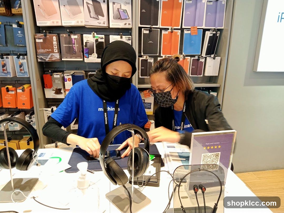 Store Employees Assisting Customers