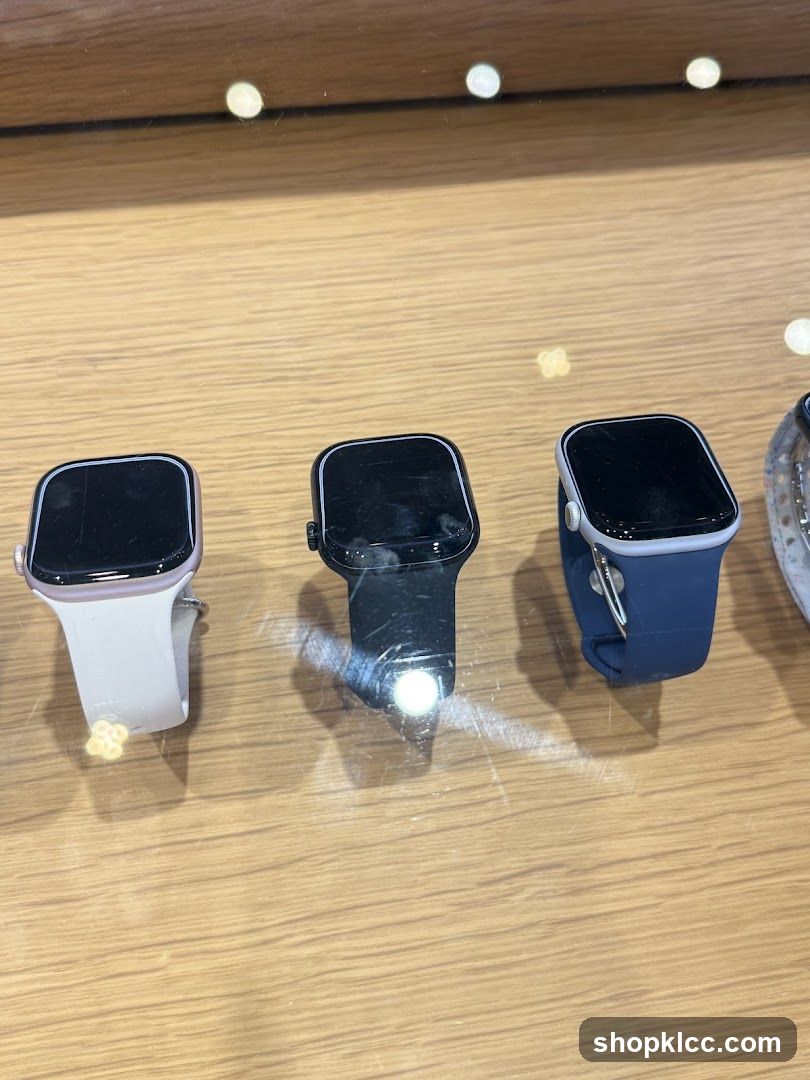 Smartwatches on Display