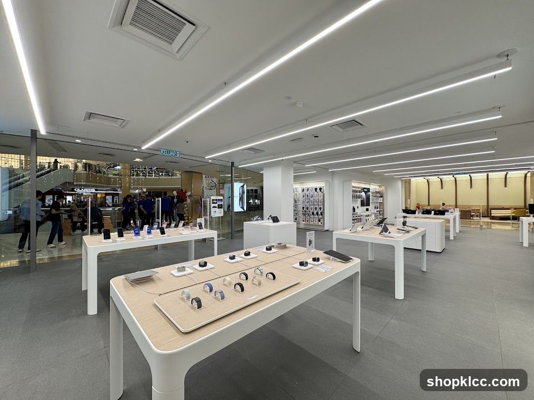 Electronics Store Interior