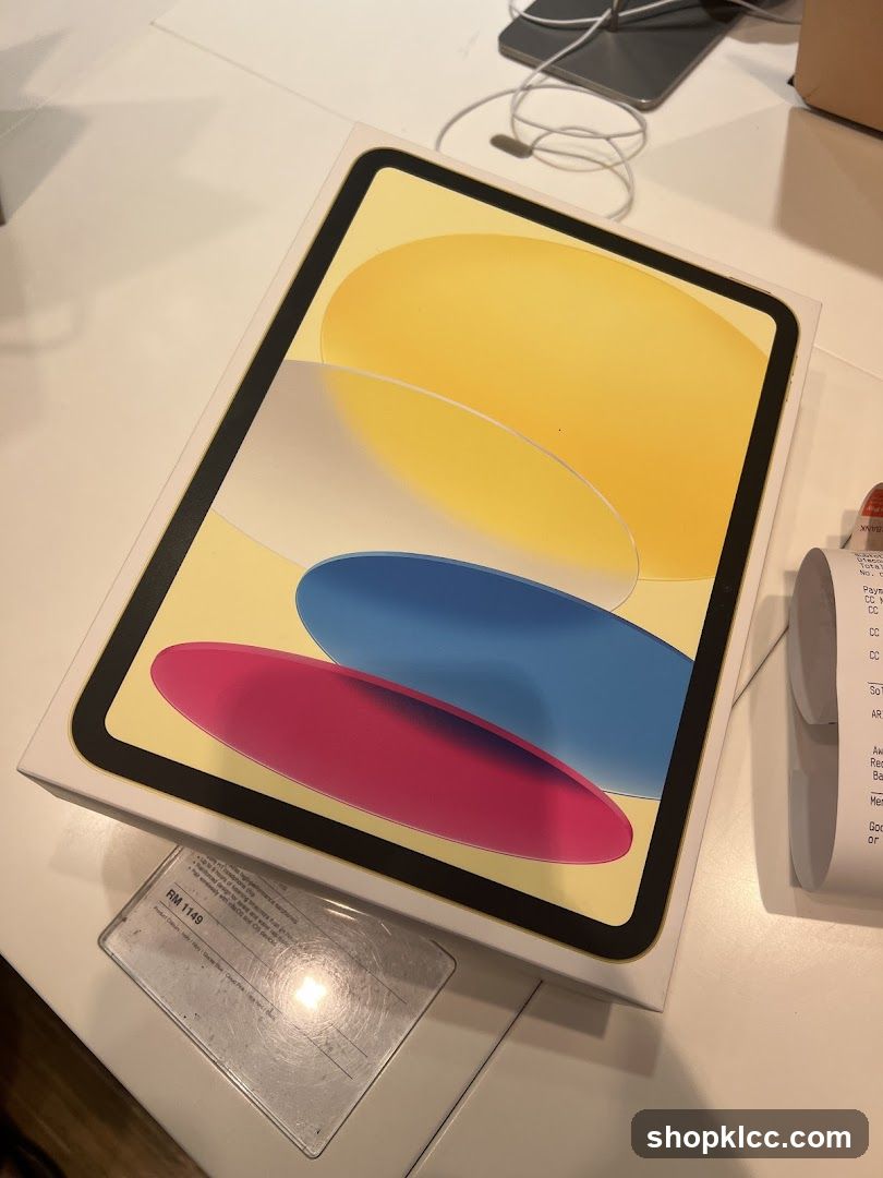 iPad Box on Counter