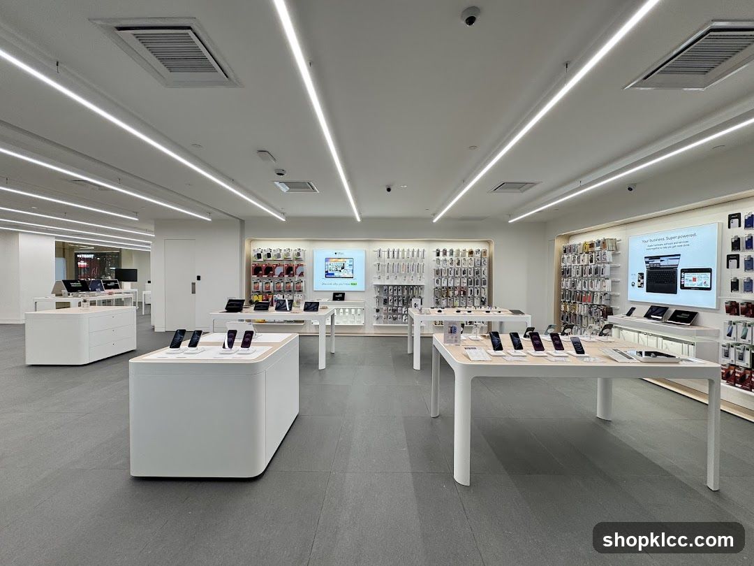 Electronics Store Interior
