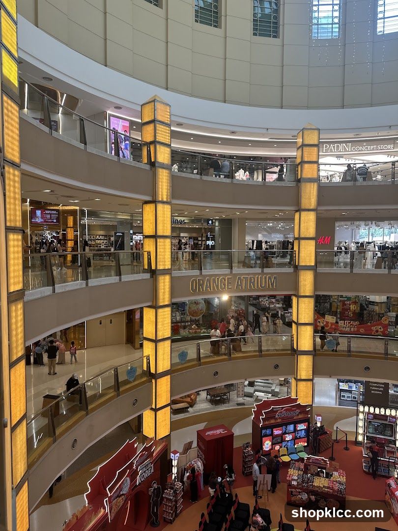 Mall Interior with Atrium