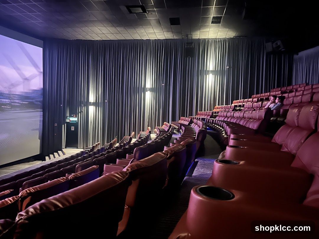 Empty Cinema Auditorium