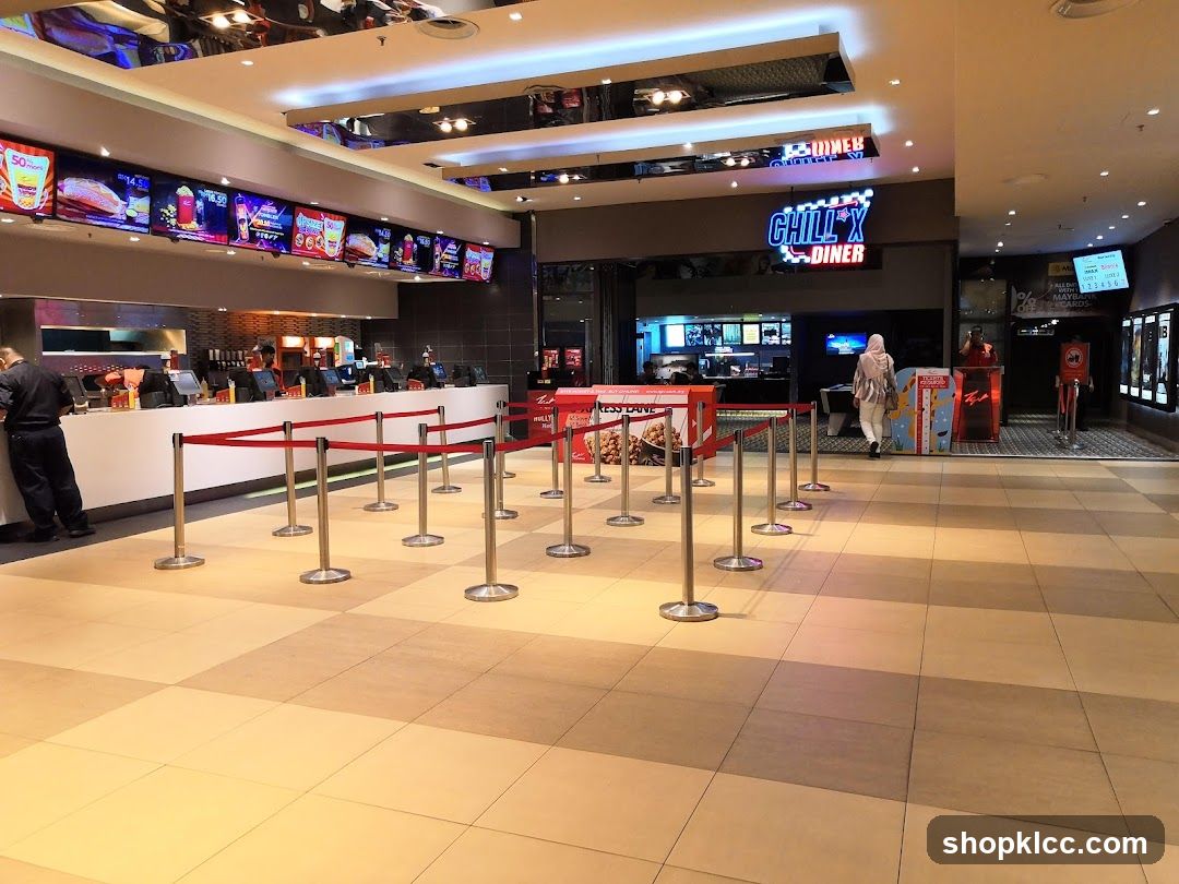 Cinema Concession Stand and Diner Entrance